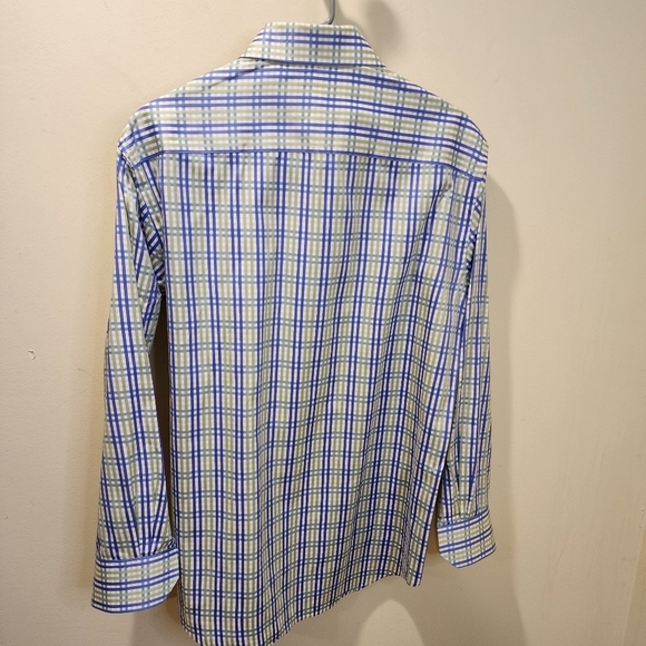 Bugatchi Uomo button Down shirt size 15 1/2 - Picture 2 of 10